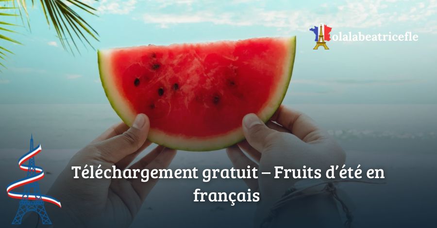 fruits en français