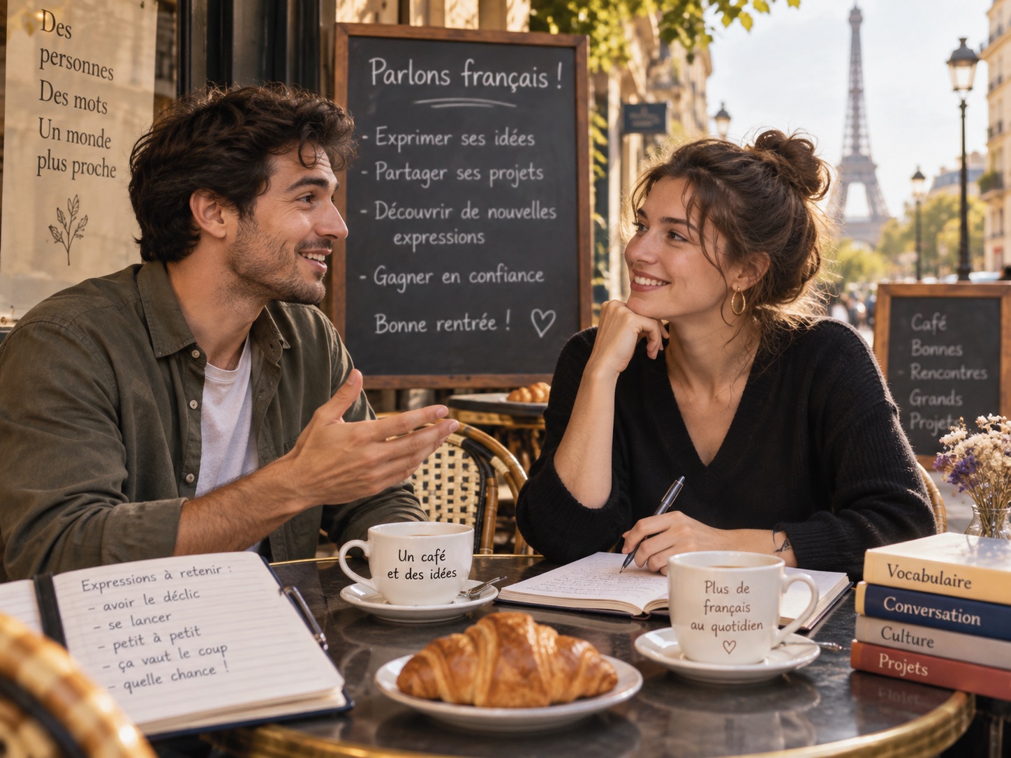 Practicar conversación en francés durante la rentrée