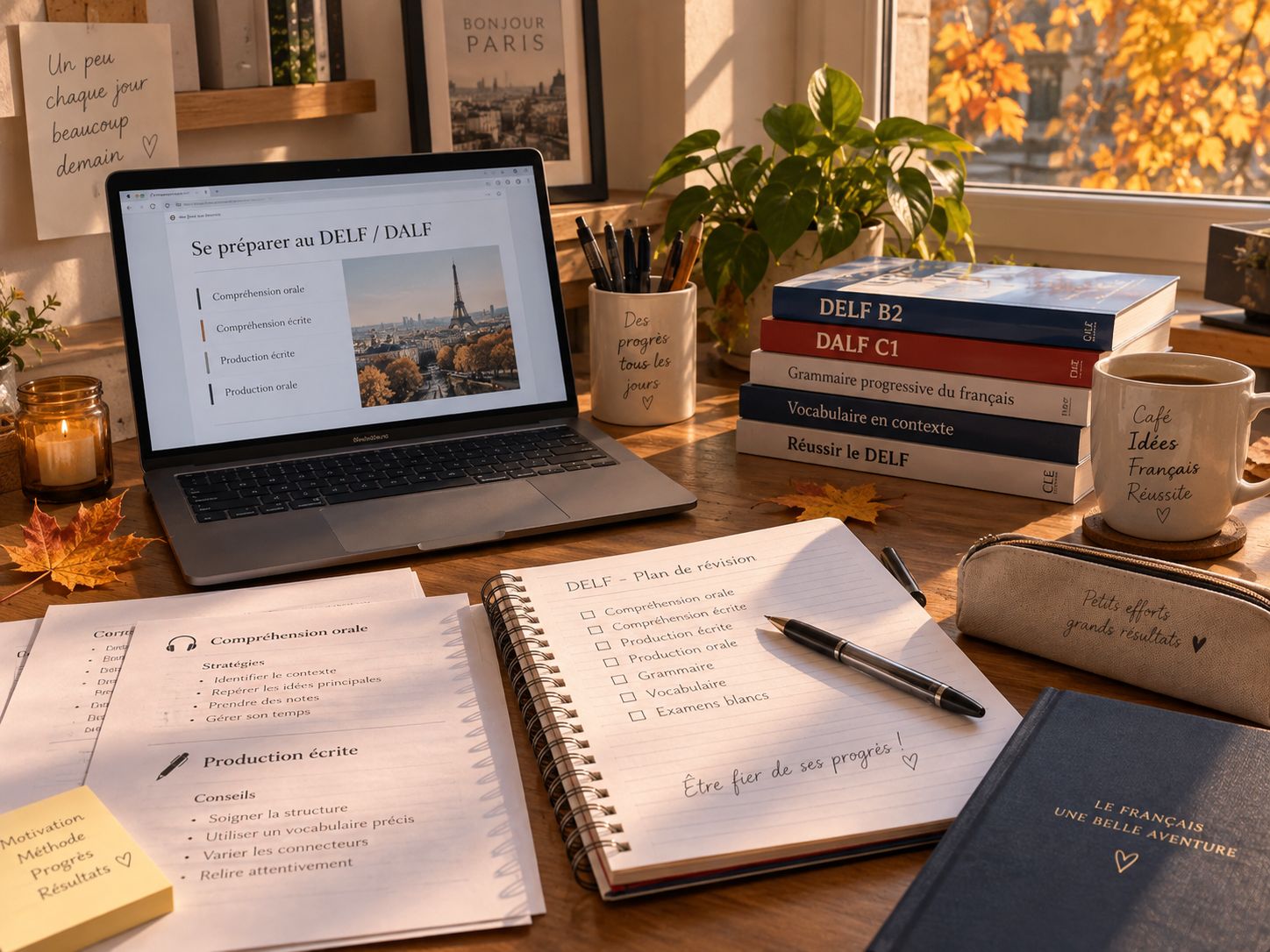 Préparation DELF et DALF pour les examens officiels de français